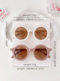 2 paires Lunettes solaires Nu Ronde